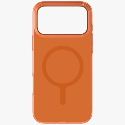 3. Uniq Clario Magclick Charging Case for iPhone 17 Pro Max - Orange