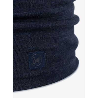 2. BUFF MERINO HEAVYWEIGHT NECK WARMER SOLID INDIGO bandana
