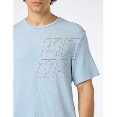 3. T-shirt Boss Rib Azzurro M 50509328-450