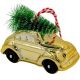 12. HANGING DECORATION BAUBLE CAR GOLDEN