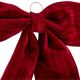 3. DECORATIVE BURGUNDY BOW 67x72x9CM MICA