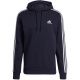 4. Adidas Essentials Fleece 3-Stripes Hoodie M GK9073