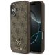 Guess 4G Small Classic Logo MagSafe Case for iPhone 17 - Brown
