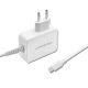9. QOLTEC AC Adapter 65 W | 5–20.3 V | 2–3.25 A | USB Type-C | PD | White