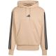 14. adidas Essentials 3-Stripes Fleece Hoodie M JX0695