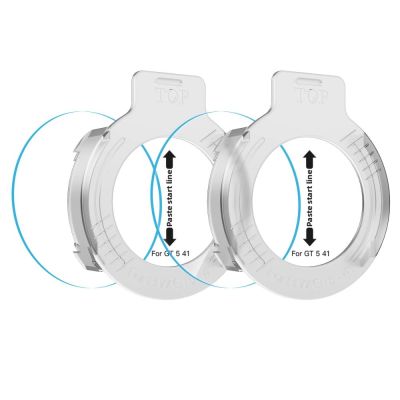 3. Tech-Protect Easy Set+ 2-pack tempered glass for Huawei Watch GT 5 41 mm - transparent