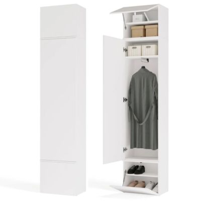 4. HAGA 1SZ Cabinet White