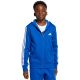 10. adidas Essentials Full-Zip Hoodie for Kids Blue JY4977