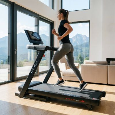 9. TERRUN350 HOME TREADMILL WITH BI-DIRECTIONAL HMS INCLINE ADJUSTMENT