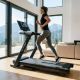 9. TERRUN350 HOME TREADMILL WITH BI-DIRECTIONAL HMS INCLINE ADJUSTMENT