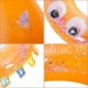 4. SWIMMING RING 93.5x76CM CRAB GLITTER 35638