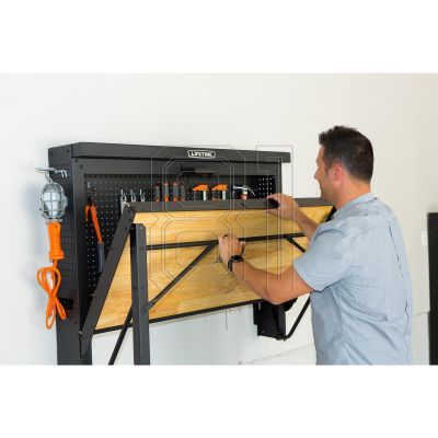 20. Wall-mounted folding workbench 80421