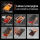 14. PanzerGlass Ultra-Wide Fit tempered glass with positioner for iPhone 15 Pro