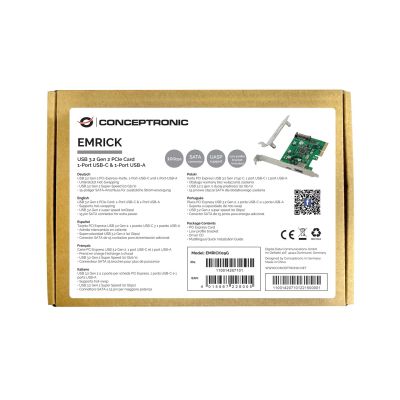 3. Conceptronic EMRICK09G adapter Internal USB 3.2 Gen 2 (3.1 Gen 2)