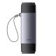 Baseus Lite Series USB-A/USB-C 3.0 SD/TF Card Reader - Gray