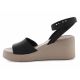 7. Crocs Brooklyn Ankle Strap Wedge W 209406-07H sandals