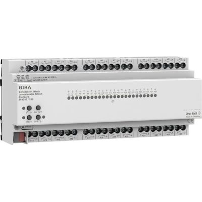 GIRA relay/blind actuator 24x/12x 16 A standard KNX ONE 503000