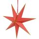 3. PAPER STAR DECORATION 45 CM, 7-POINTED, RED, SASKA GIFT & DECOR