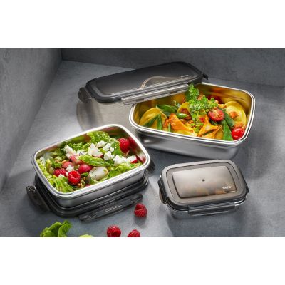 6. Set of 3 GEFU PREPPO G-89522 containers