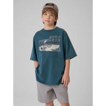 Boy's cotton T-shirt 4F 4FJRSS26TTSHM4279-46S