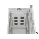11. LANBERG FLOOR RACK CABINET 19" 42U 600X1000 GRAY