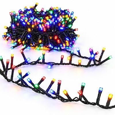 2. CHRISTMAS TREE LIGHTS LIGHT CHAIN 1000 LED TIMER MULTICOLOR LUCA