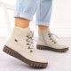 37. Waterproof beige women's hiking boots Rieker Y3433-60