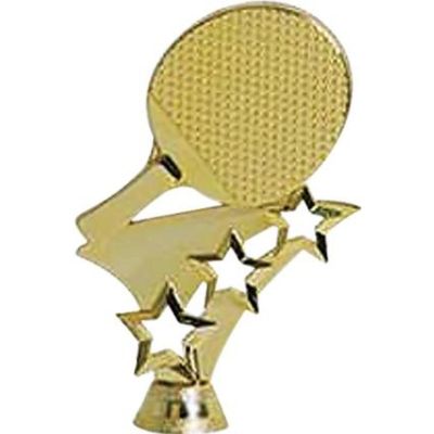 Plastic table tennis figurine