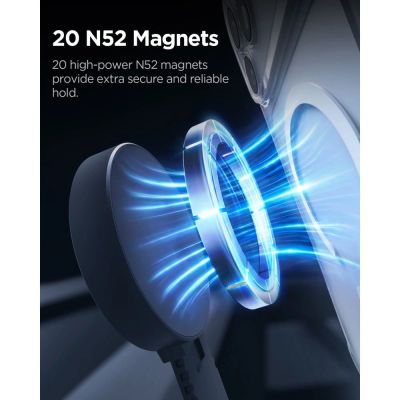 10. Spigen MFT35-1 MagSafe Car Mount for Dashboard - Black