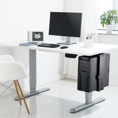 7. LogiLink EO0030 Computer Holder CPU Holder Under Desk Black