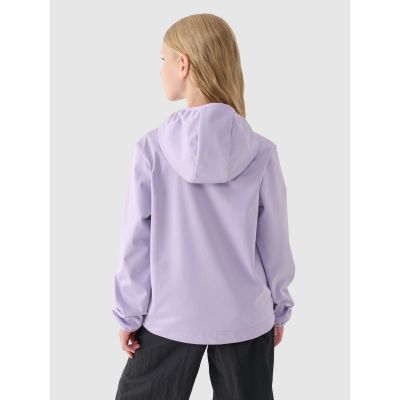 3. Windproof softshell jacket with neodry 5000 membrane for girls 4F Junior 4FJWAW24TSOFF261-51S