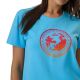4. Women's T-shirt 4F F2718 blue 4FWSS26TTSHF2718 33S
