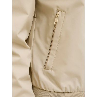 6. Jack&Jones men's jacket JPRBLUBRAD BOMBER JACKET SN 12273393 WHITE PEPPER