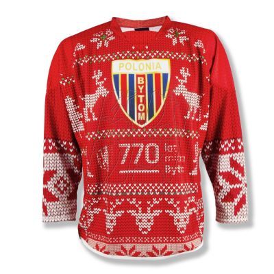 Replica of the Christmas Polonia Bytom M SREBBSPREP24-XMAS match jersey