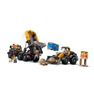 5. LEGO City 60494 - Dump Truck and Front Loader