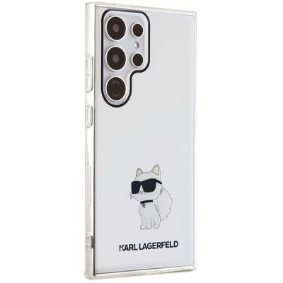4. Karl Lagerfeld IML Choupette case for Samsung Galaxy S24 Ultra - transparent