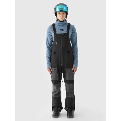 Snowboard pants with suspenders, membrane 10000, men's, 4F 4FWAW24TFTRM627-20S