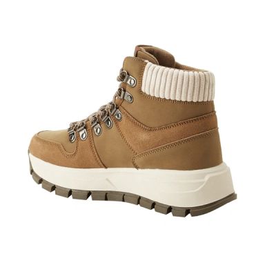 4. Lee Cooper Women’s Brown Sporty Winter Ankle Boots, Insulated