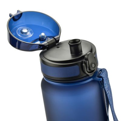 74. Meteor 650 ml navy blue sports bottle