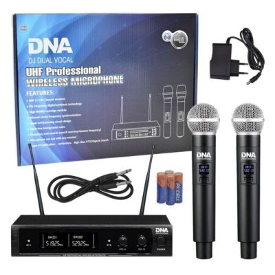 7. DNA DJ DUAL VOCAL - Wireless vocal microphone