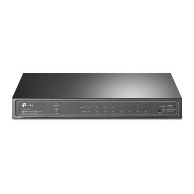 TP-Link JetStream TL-SG2008P Managed Network Switch L2/L2+ Gigabit Ethernet (10/100/1000) Supports PoE Black