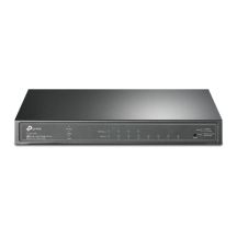 TP-Link JetStream TL-SG2008P Managed Network Switch L2/L2+ Gigabit Ethernet (10/100/1000) Supports PoE Black