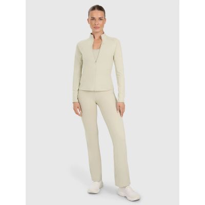 3. Women's slim quick-drying training sweatshirt 4F 4FRAW25TFSWF0808-83S