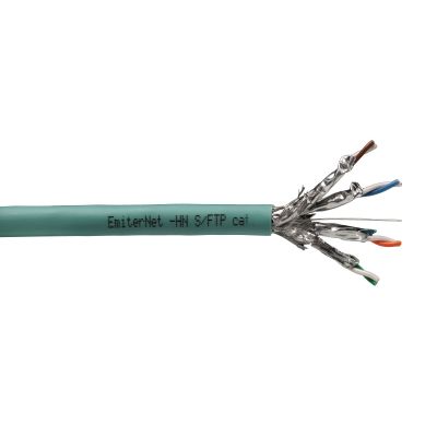 Emitter Net S/FTP cat.7 cable 1000MHz B2ca LSZH-FR, wire 4x2x23AWG