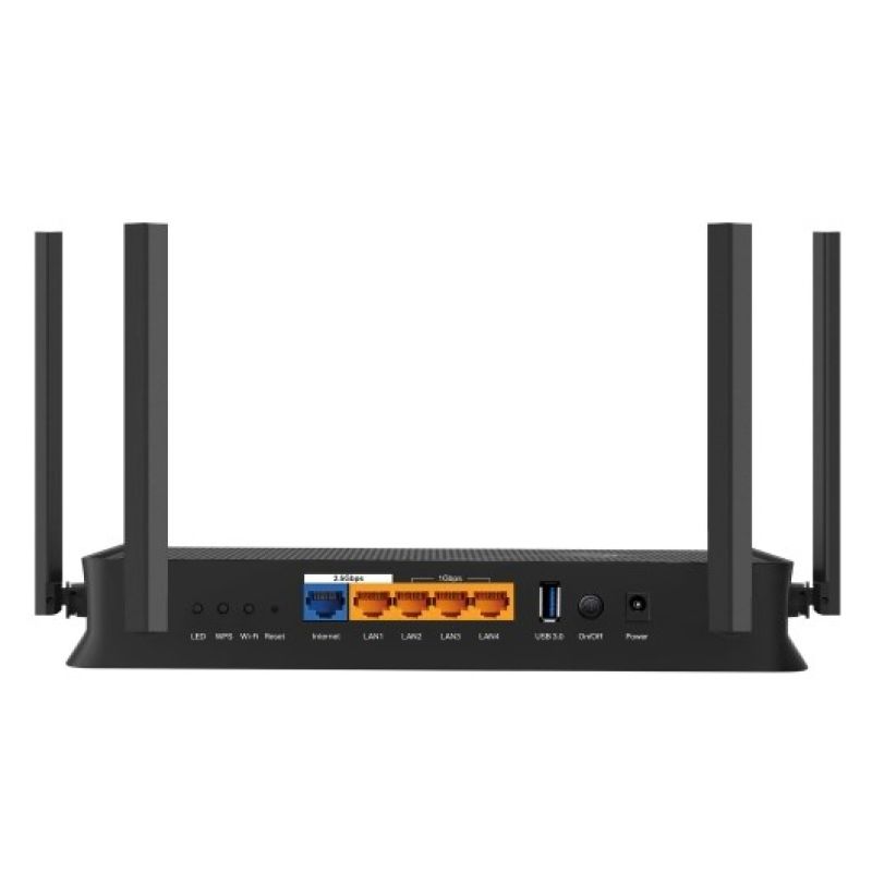 7. TP-Link Archer BE3600 Wireless Router 2.5 Gigabit Ethernet Dual-band (2.4 GHz/5 GHz) Black