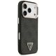4. Guess 4G Triangle Logo MagSafe Case for iPhone 17 Pro / 18 Pro - Black and Gold