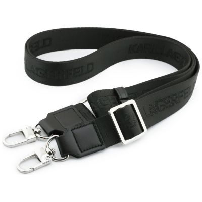 8. Karl Lagerfeld Big Strap Karl Metal Logo MagSafe Case for iPhone 17 Pro - Black