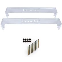 WHITE MOUNTING BRACKETS FOR BENCHK WALL BARS WHW S8