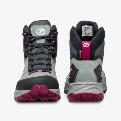 3. Scarpa Rush TRK GTX women's trekking shoes - raspberry/conifer size: 37