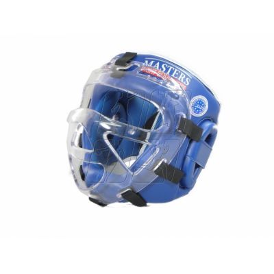 4. Masters boxing helmet with mask KSSPU-M (WAKO APPROVED) 02119891-M02